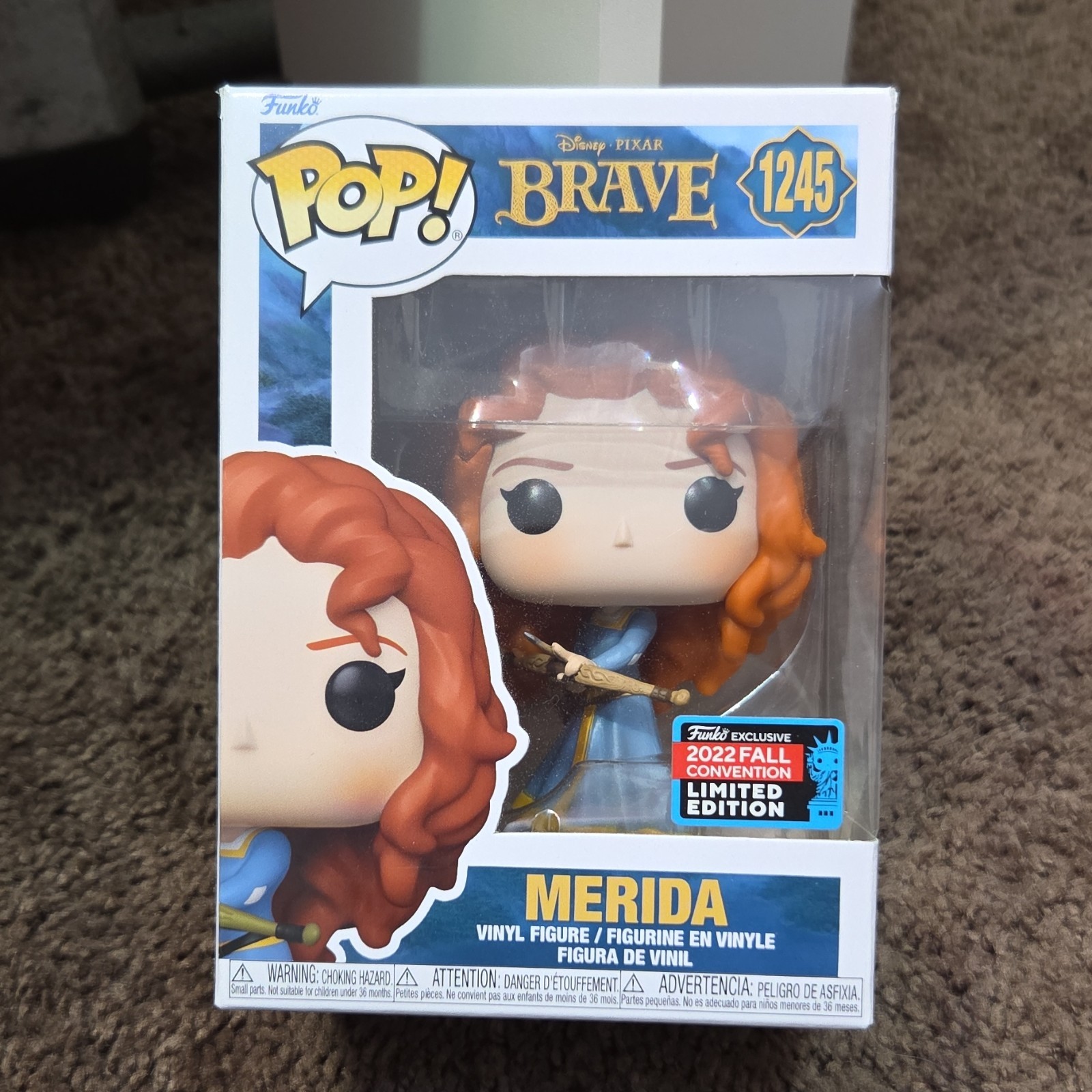 Funko Pop! Vinyl: Brave - Merida #1245 2022 Fall Convention Exclusive Figure
