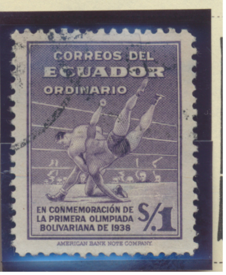 Ecuador Stamp Scott #380, Used