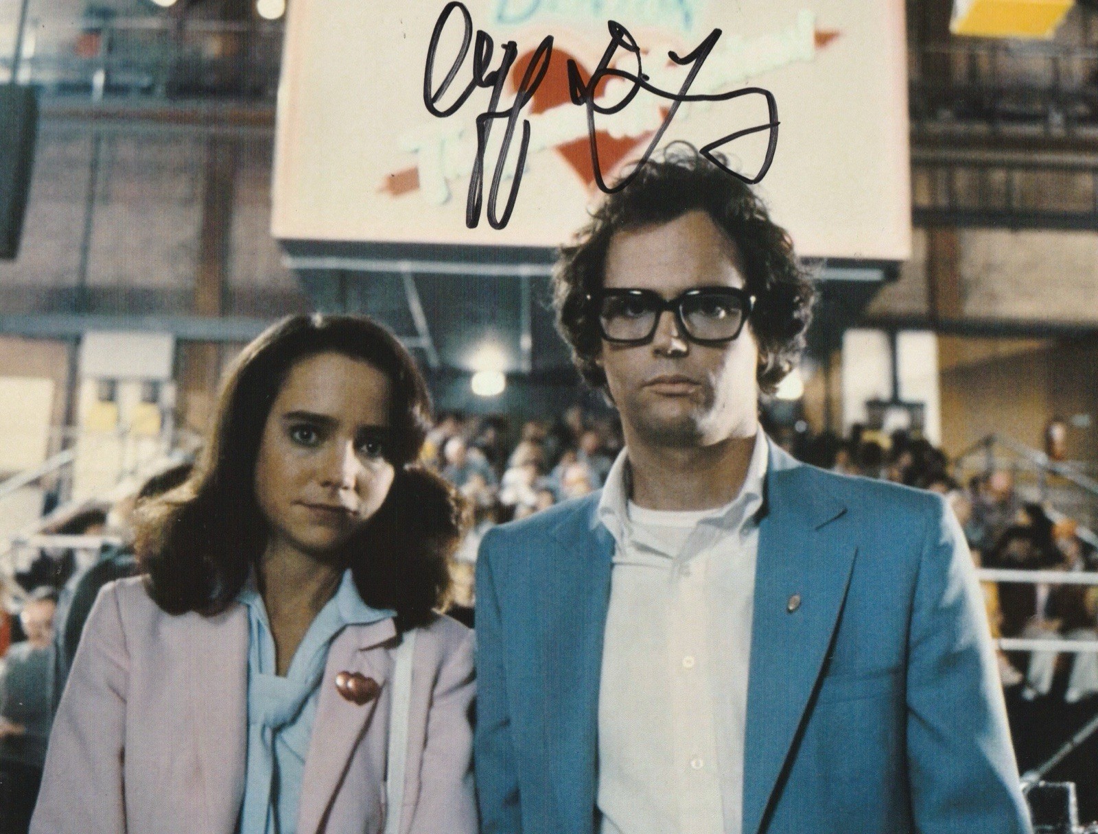 Cliff Deyoung Hand Signed 8x6 Inch Shock Treatment Photo