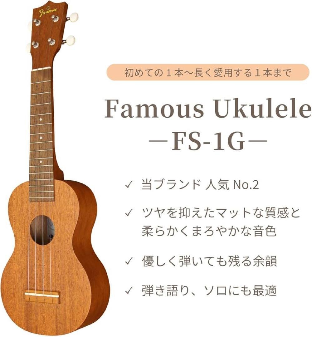 Famous FS-1G Ukulele Beginner Set Price Negotiable