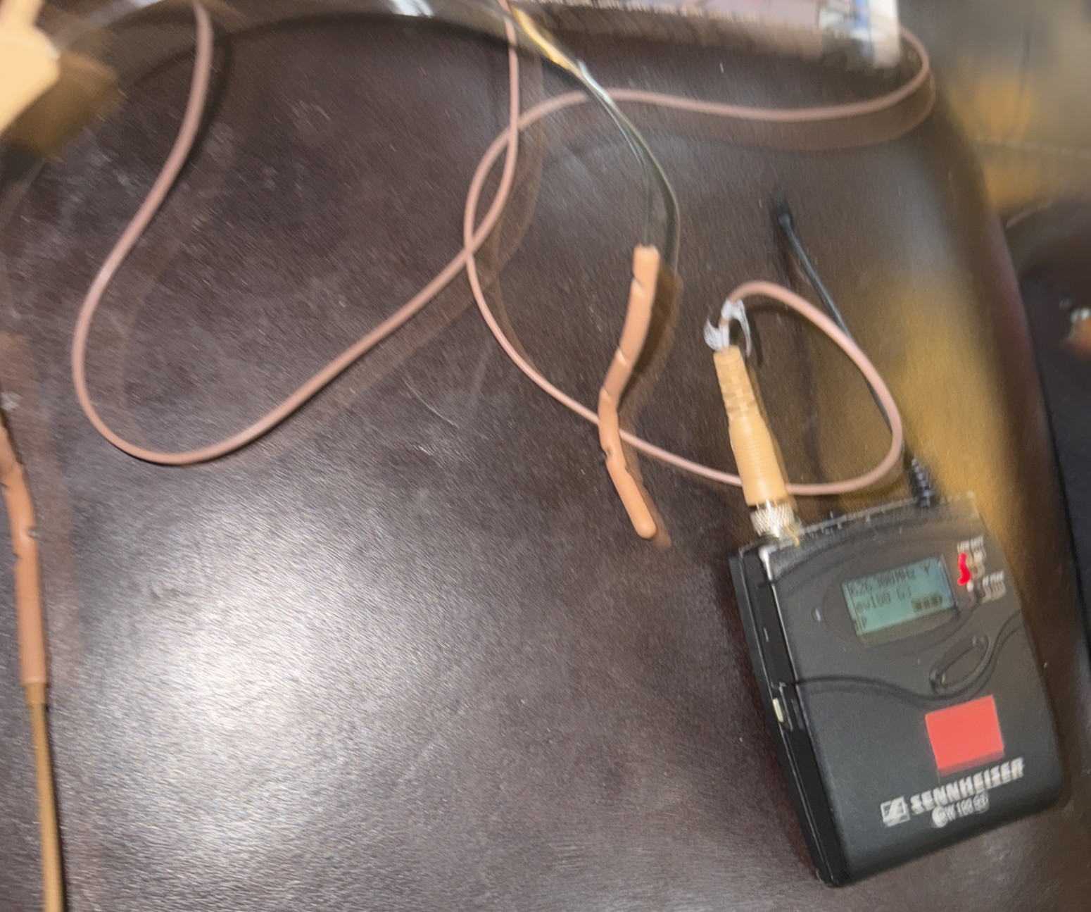 Sennheiser EW 100 SK 100 G3 (626MHz-668MHz) Bodypack Transmitter + Jefe AVL 623