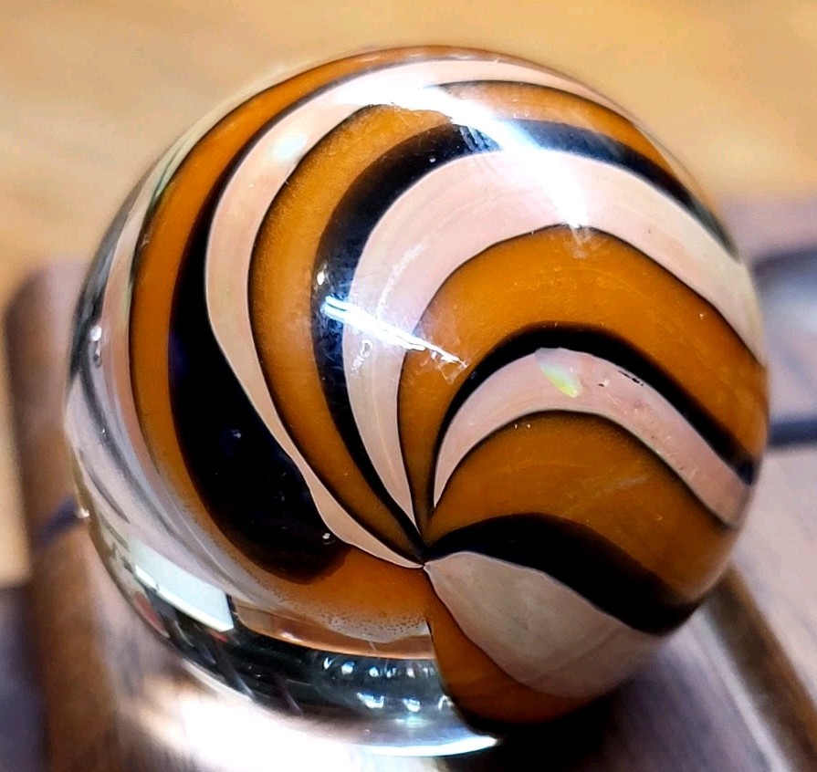 Vintage Marble  1.20 Inch Sighned 12-12, 