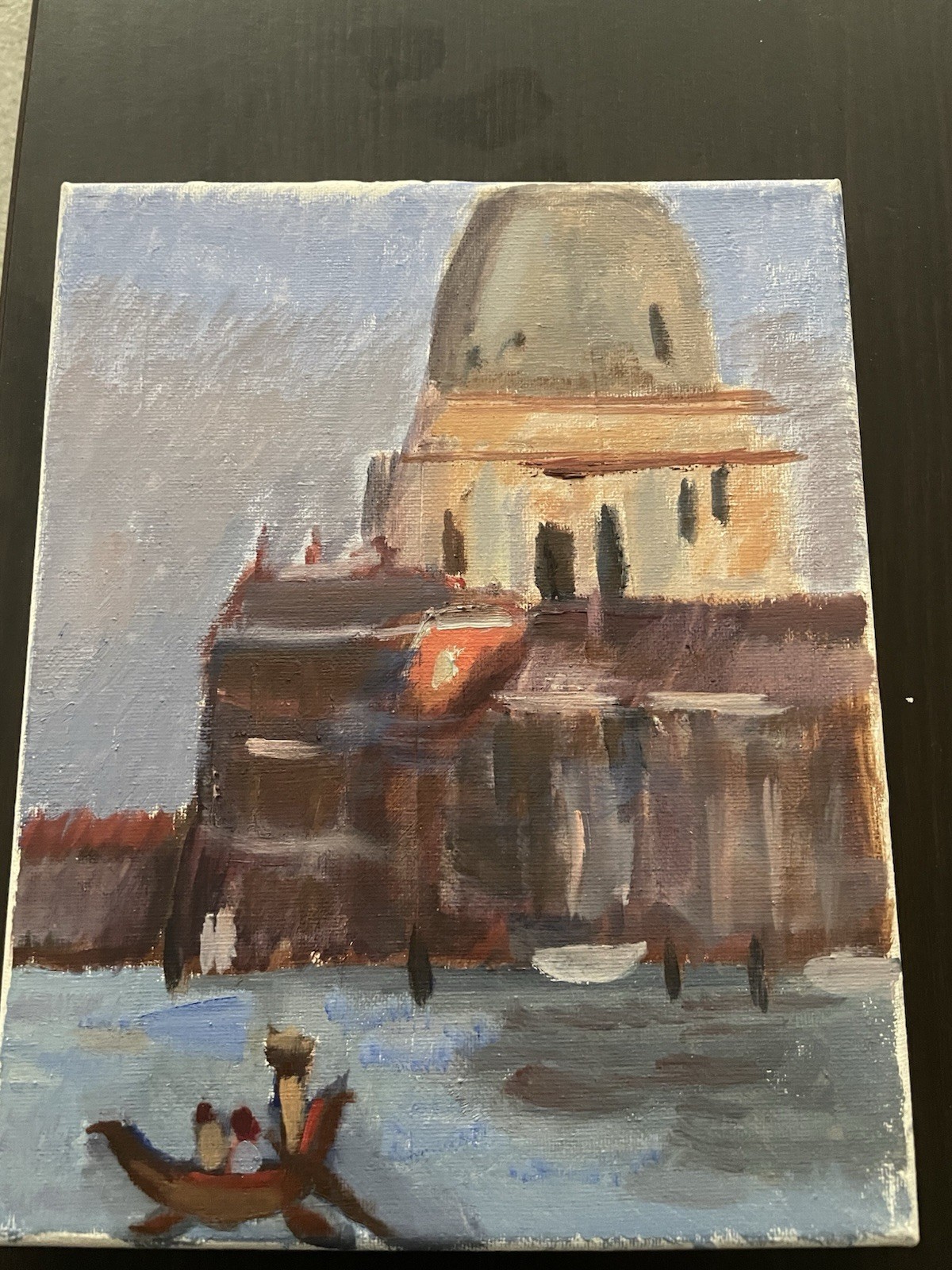 oil paintings original Scene From Venice 8x10 Canvas