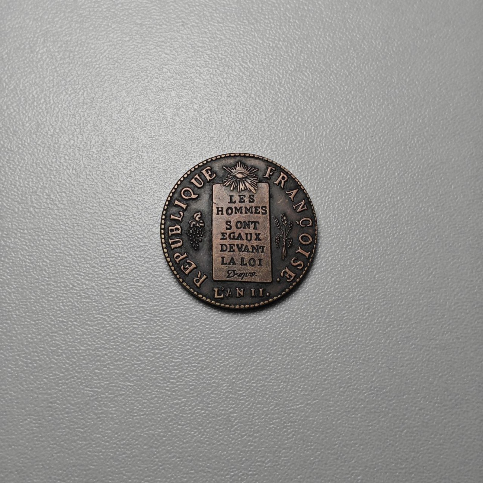 1793 france 1/2 sol coins