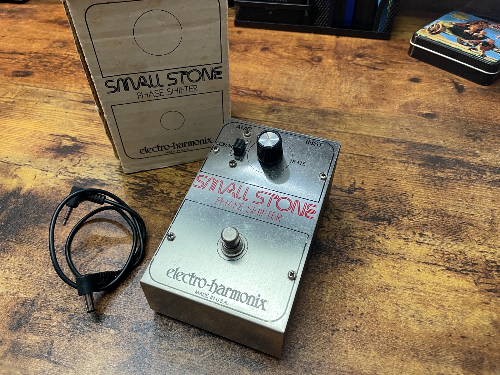 1975 Electro-Harmonix Small Stone Phaser | BOX!! | Red Letter | VINTAGE