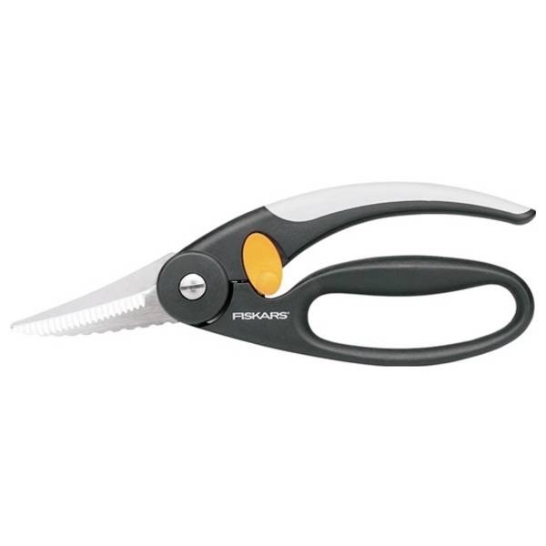Fiskars 1003032 Kitchen Scissors Left Handed, Right Handed 220mm Black