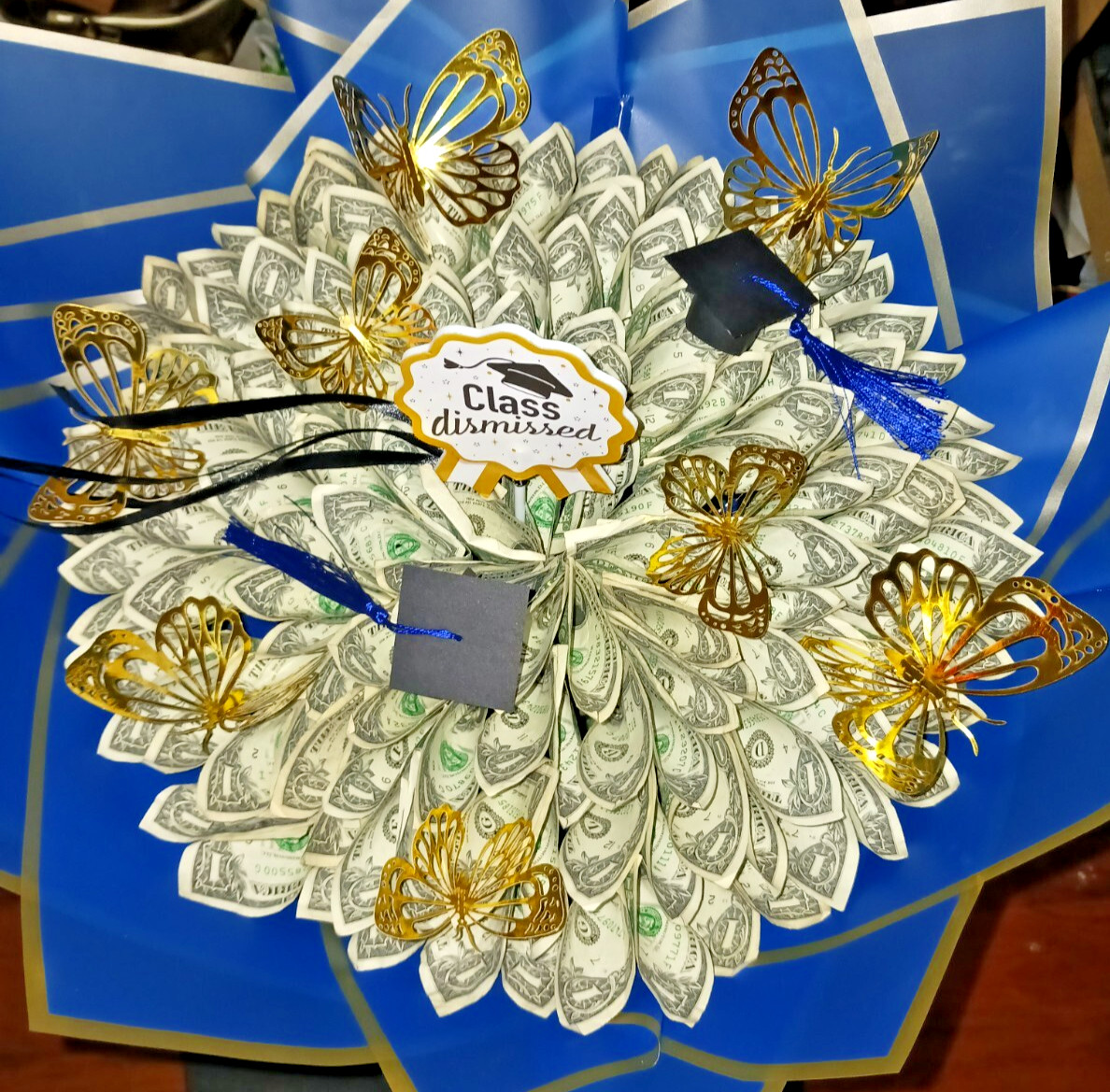 Valentine Led Money Bouquet