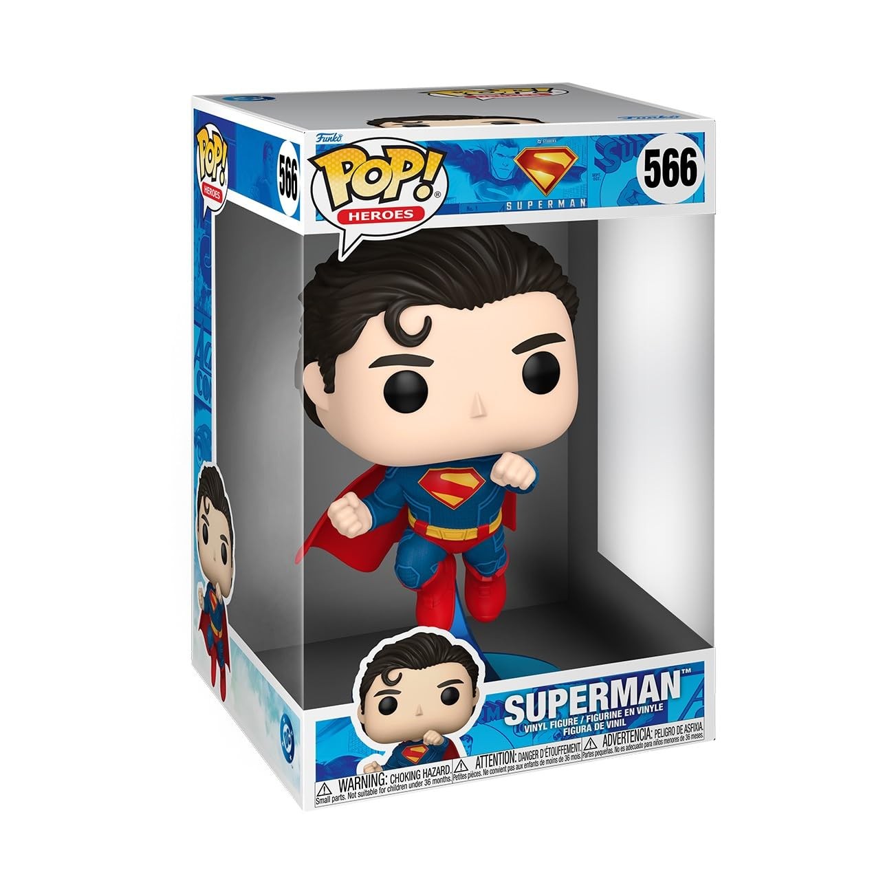 Funko Pop! Jumbo: Superman 2025 - Vinyl Figure - Collectible Gift Idea