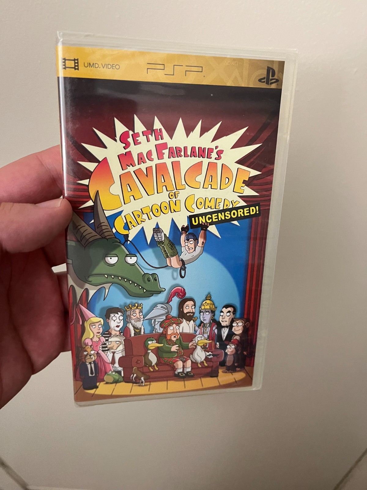 Seth Macfarlane's Cavalcade of Cartoon Comedy Uncensored! SONY PSP UMD SEALED
