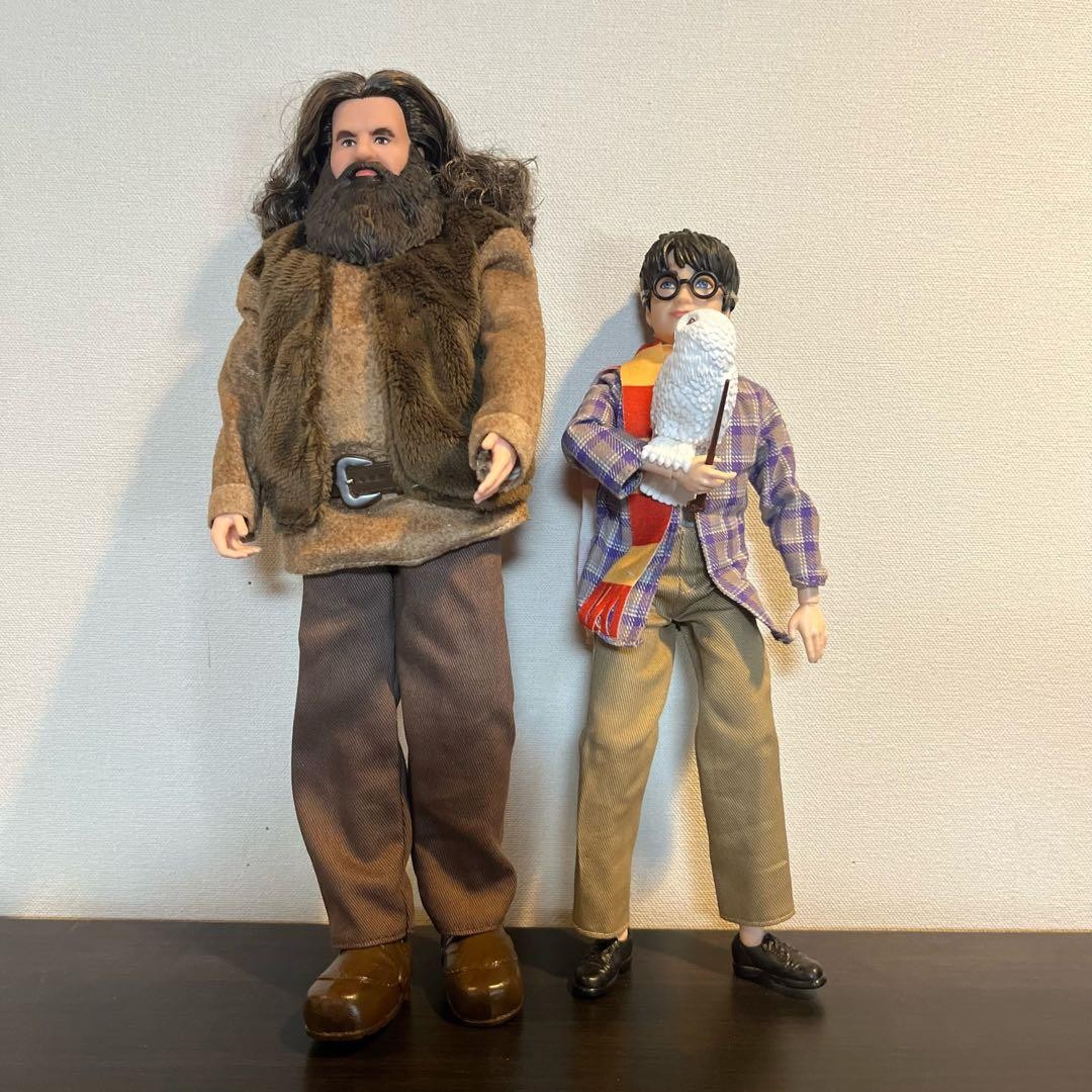 Mattel Harry Potter Rubeus Hagrid Harry Collectible Doll Poseable Figures