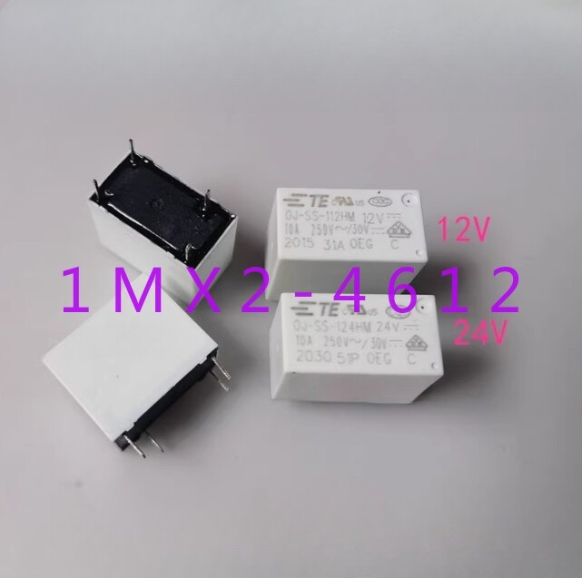 4pcs new OJ-SS-124HM 24V four-pin 10A *rr