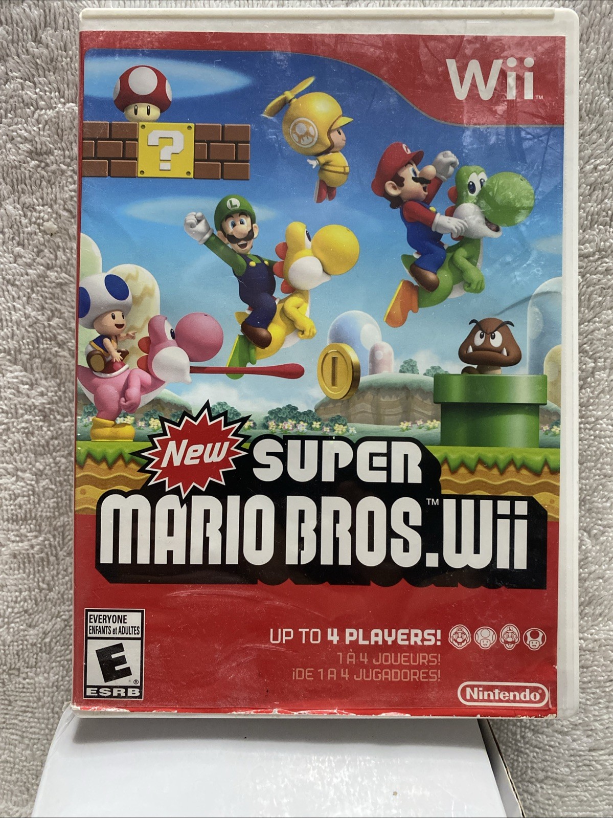 Nintendo New Super Mario Bros. Wii Nintendo Wii Multiplayer No Manual