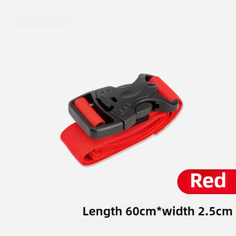 4/2/1PCS Cargo Tie Luggage Lash Belt Strap Buckle Camping Nylon Travel Kits Buck