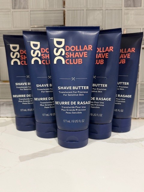 Dollar Shave Club Shave butter/ 6OZ (5 PACK) Translucent Shaving Cream
