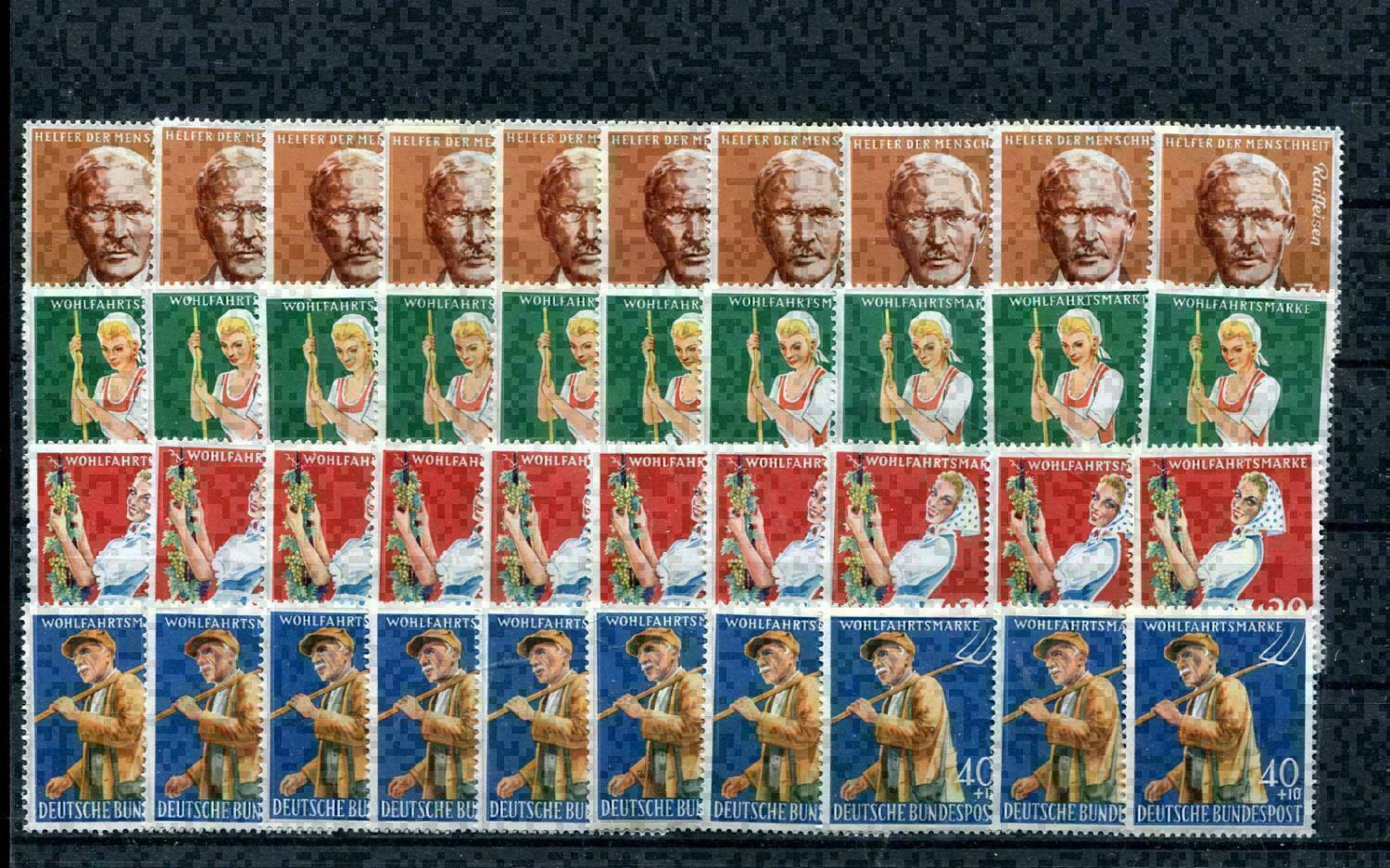FRG No. 297 - 300 ** Agriculture 10 Sets (#71910)