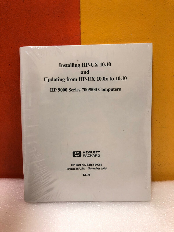 HP B2355-90086 9000 Series 700/800 Computers Installing & Updating UX Manual
