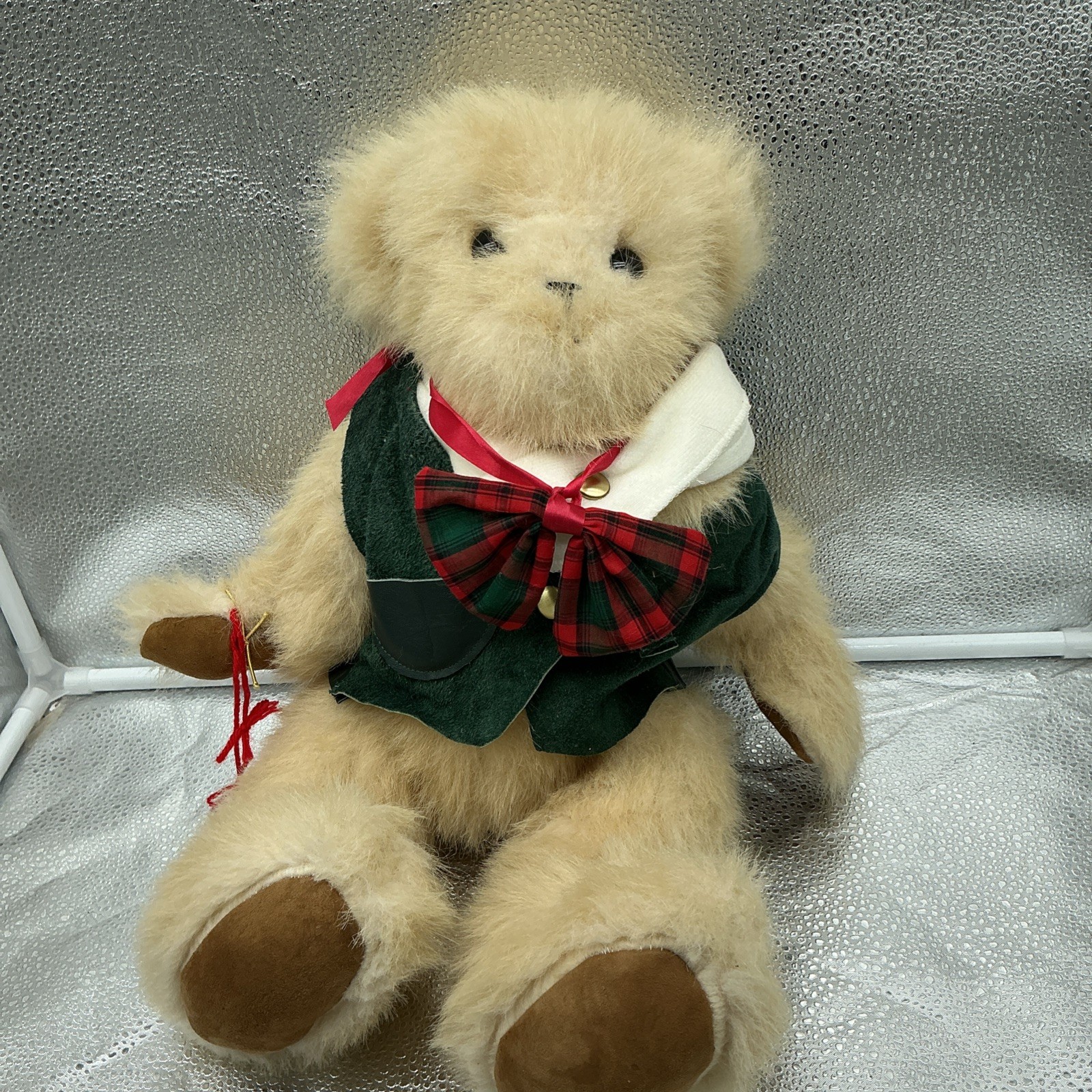 Vintage DiFalco Bear - Rare Plymouth Michigan Jointed Stuffed Animal