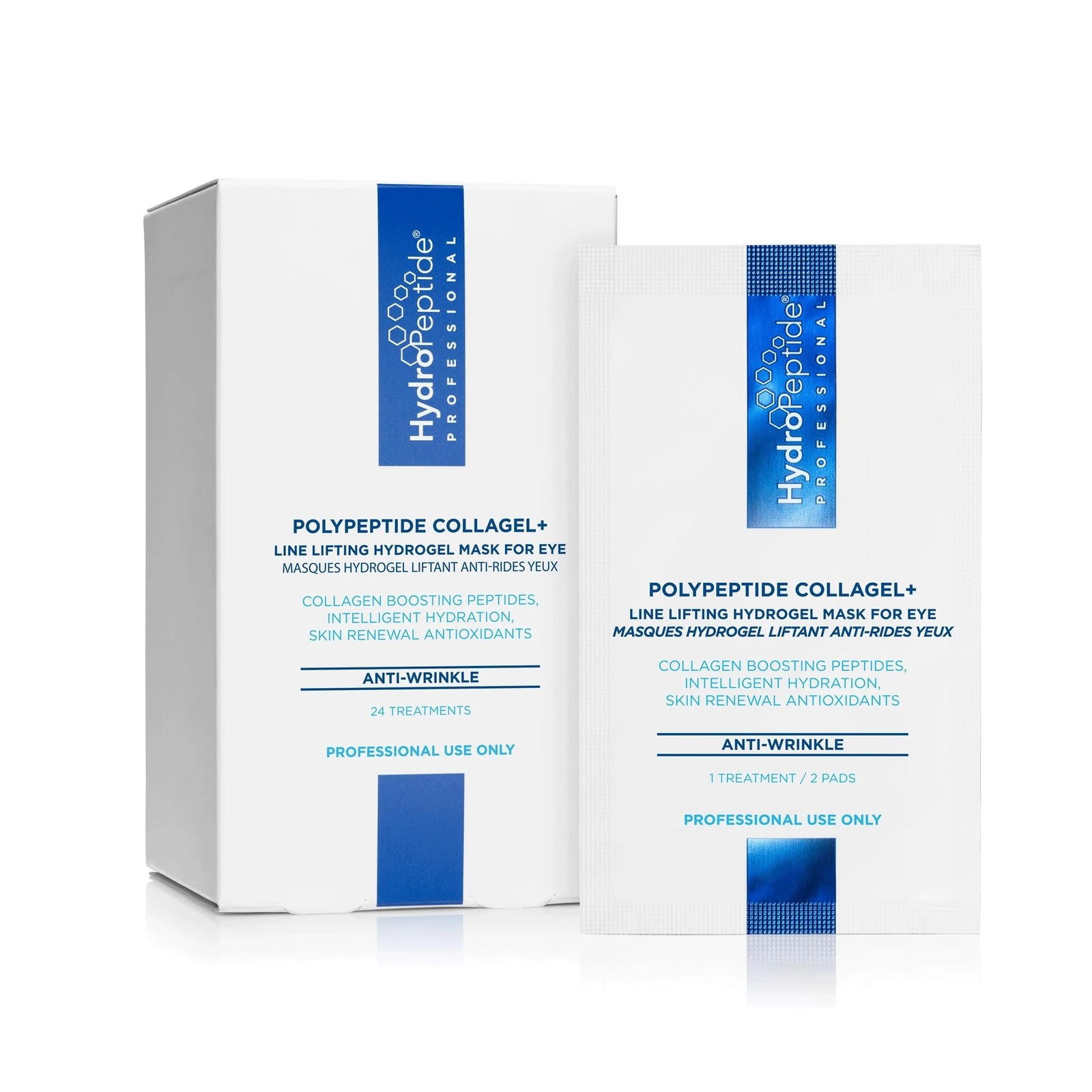HydroPeptide POLYPEPTIDE COLLAGEL+ LINE LIFTING HYDROGEL MASK 24TREAT Eyes #usau