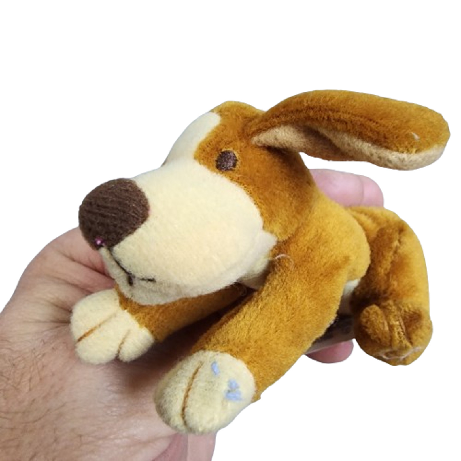 McDonalds Animal Alley Toys R Us Darby Brown Dog Plush 4" 2001
