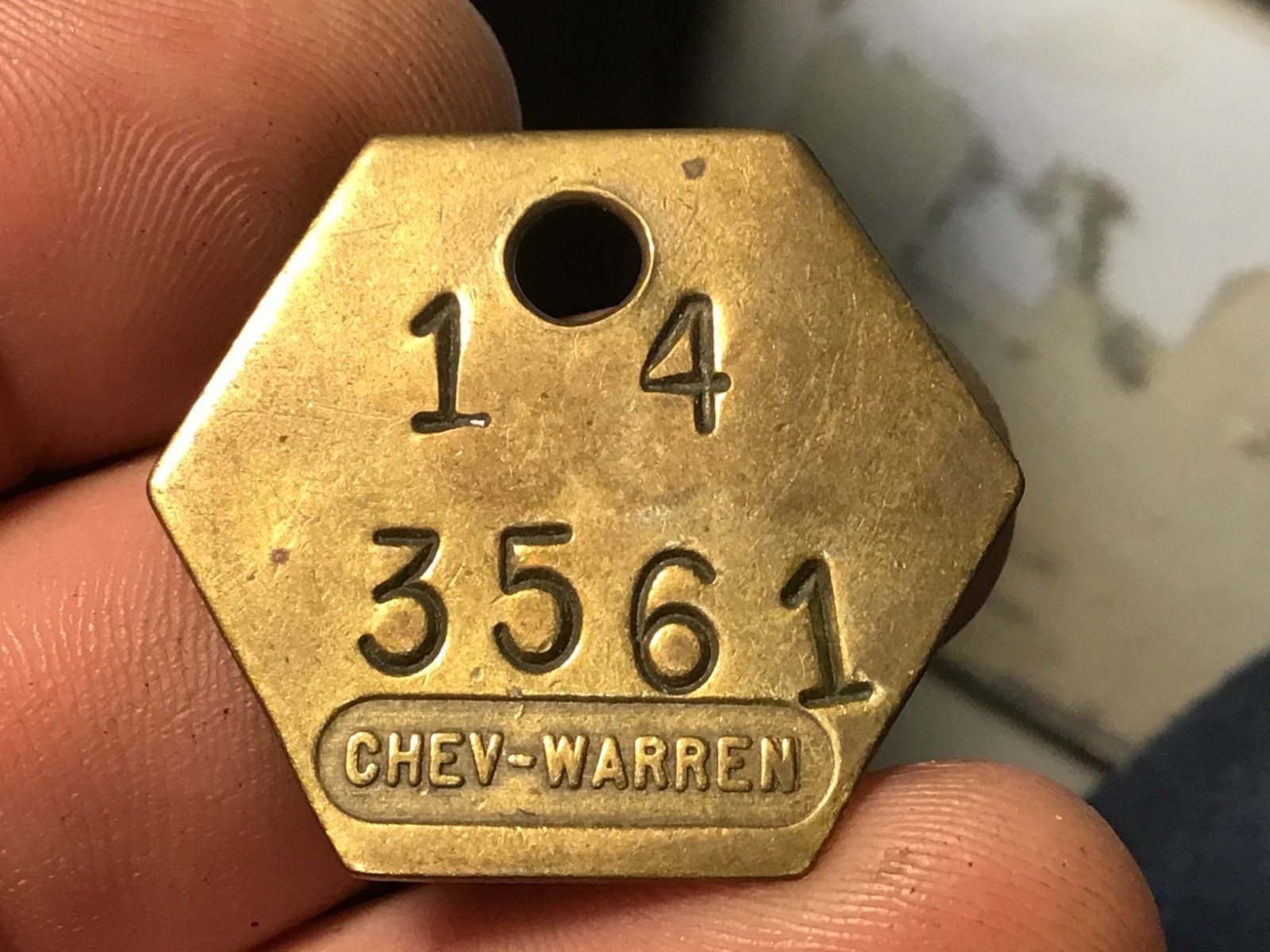 Vintage GM Chevrolet Warren Tool Check