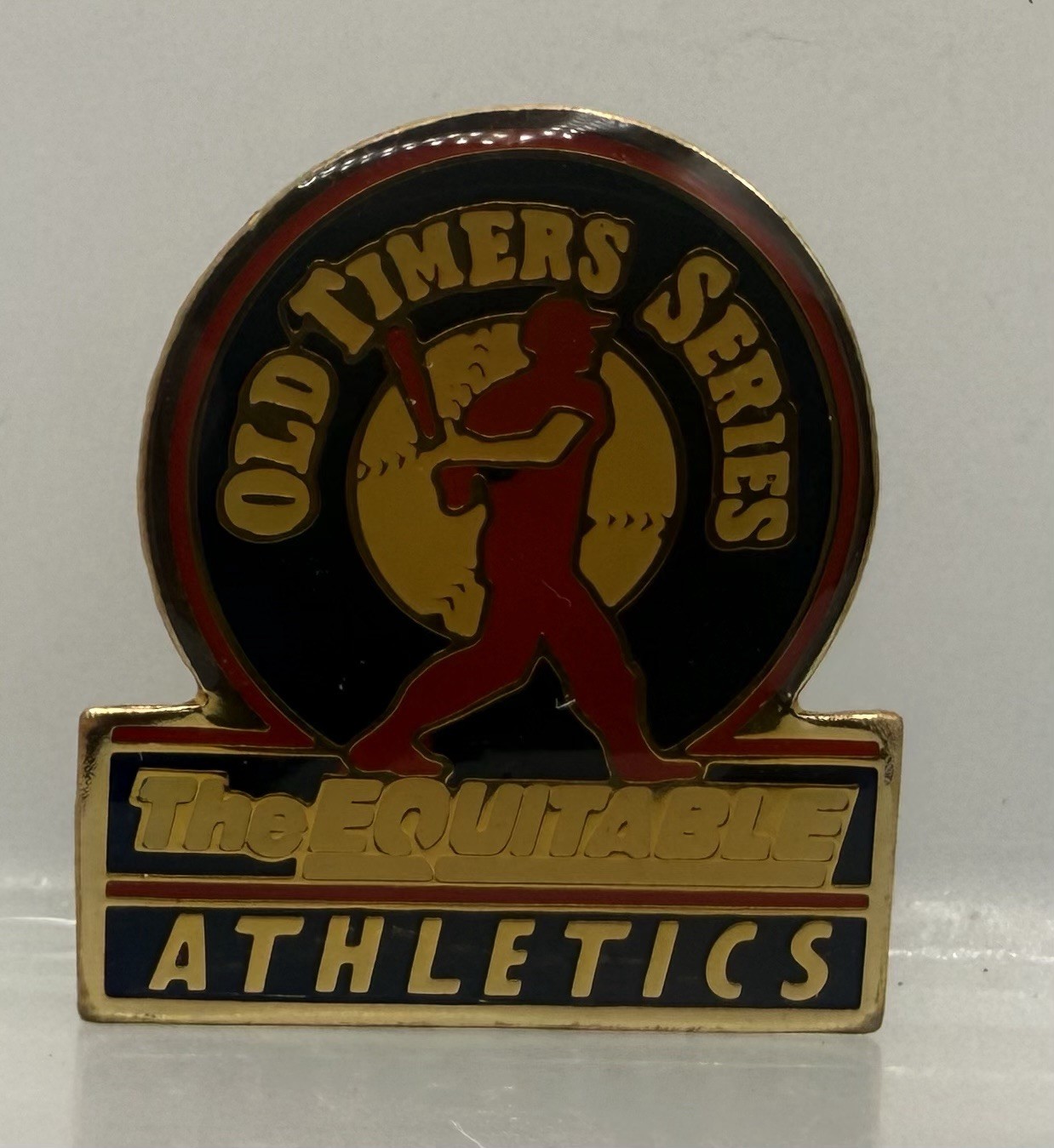 Old Timers Series The Equitable Athletics  Lapel  Pin Vintage 1990
