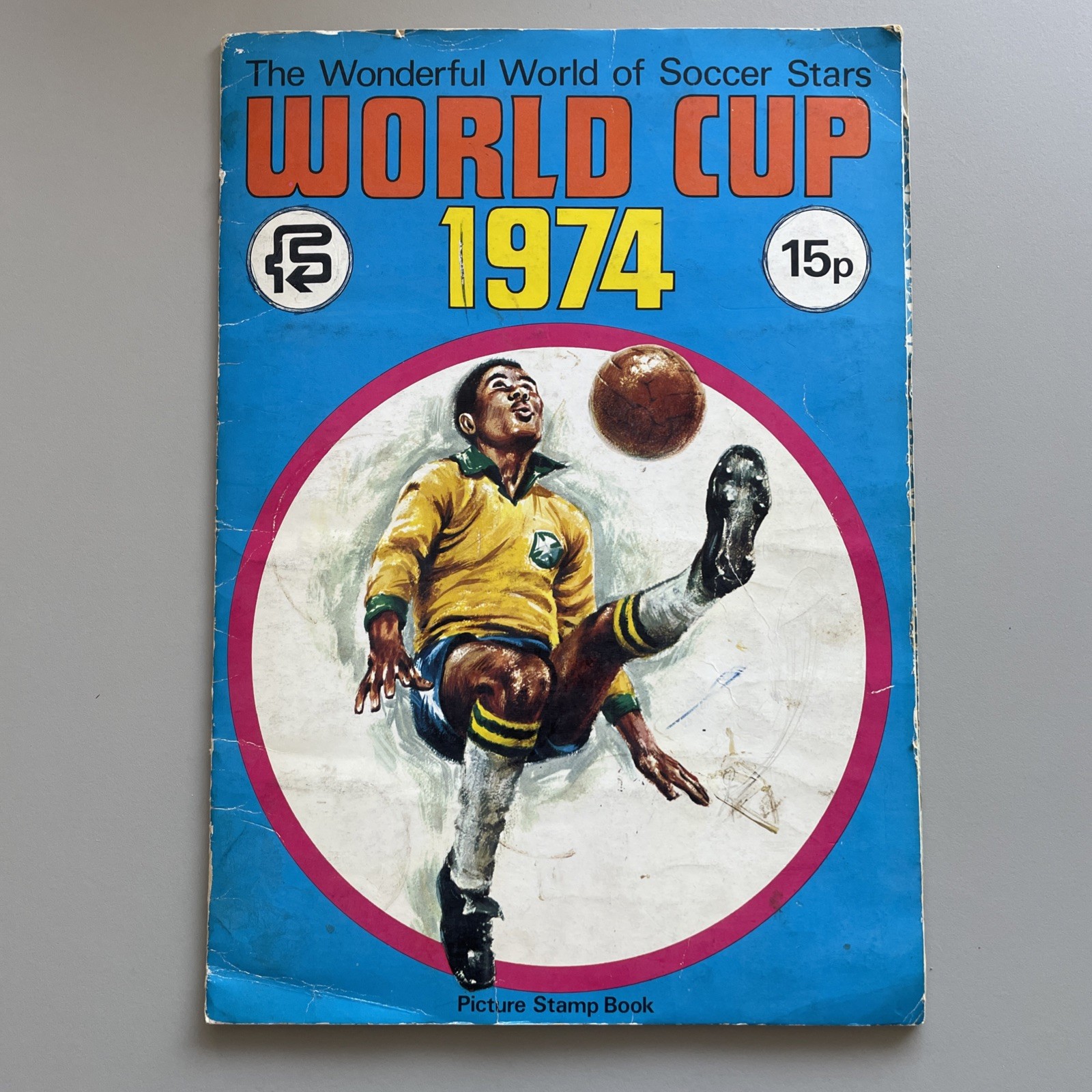FKS SOCCER STARS WORLD CUP 1974 ALBUM Incomplete x7 Missing