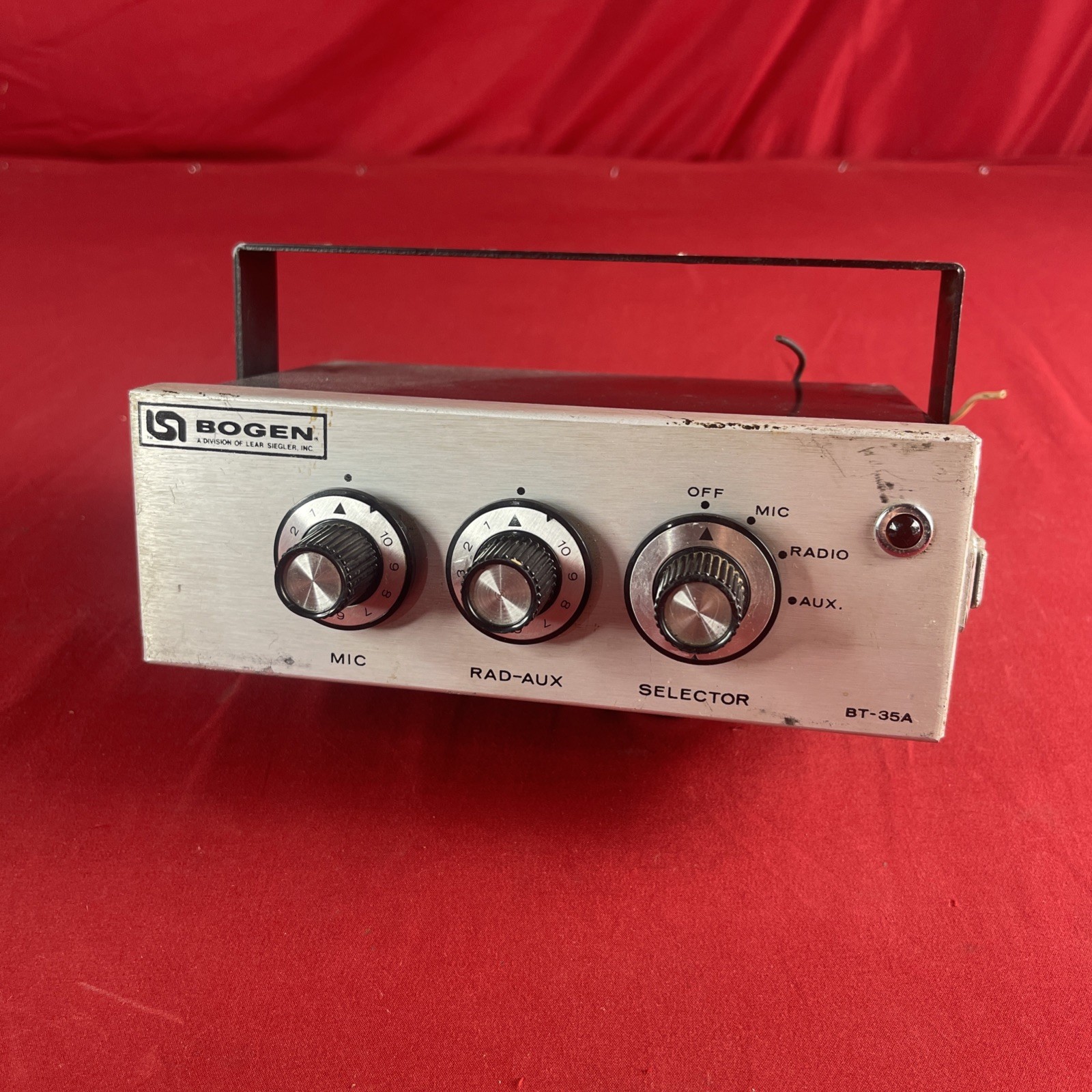 Bogen (BT-35A) Amplifier - Untested As Is