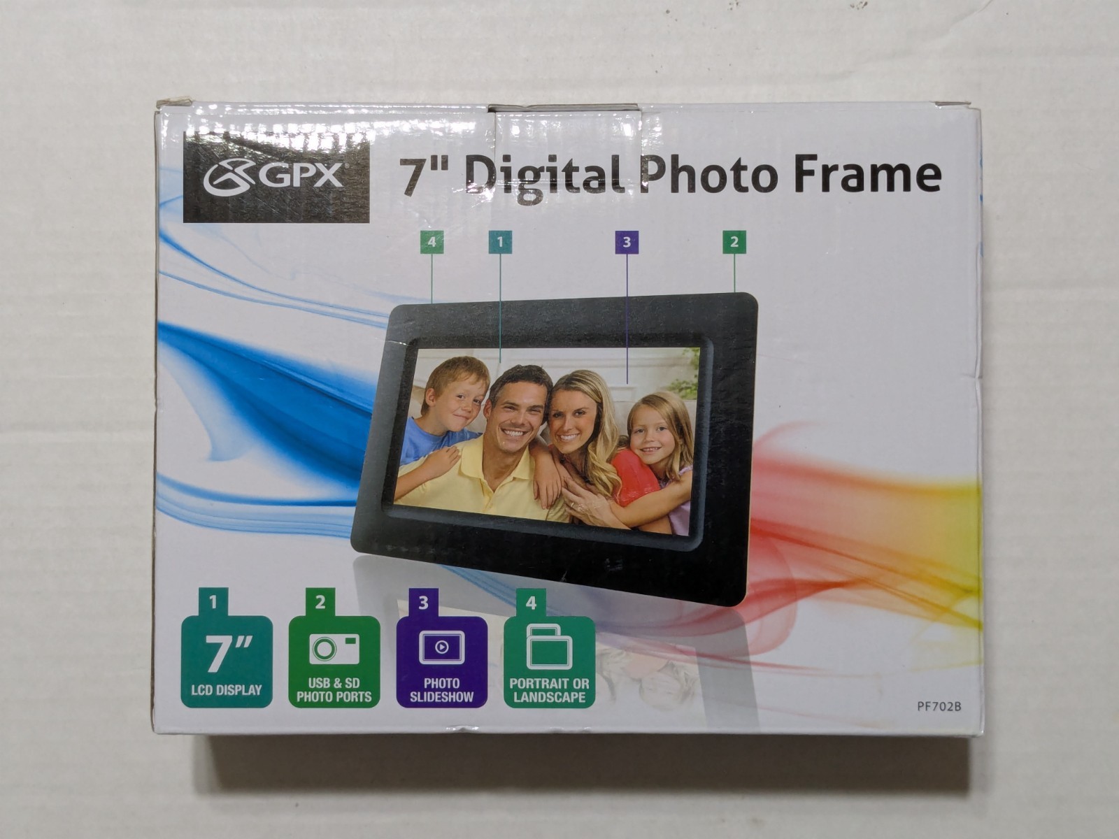 GPX 7" Digital Photo Frame - See pics for Specifications - NIP - $19.99