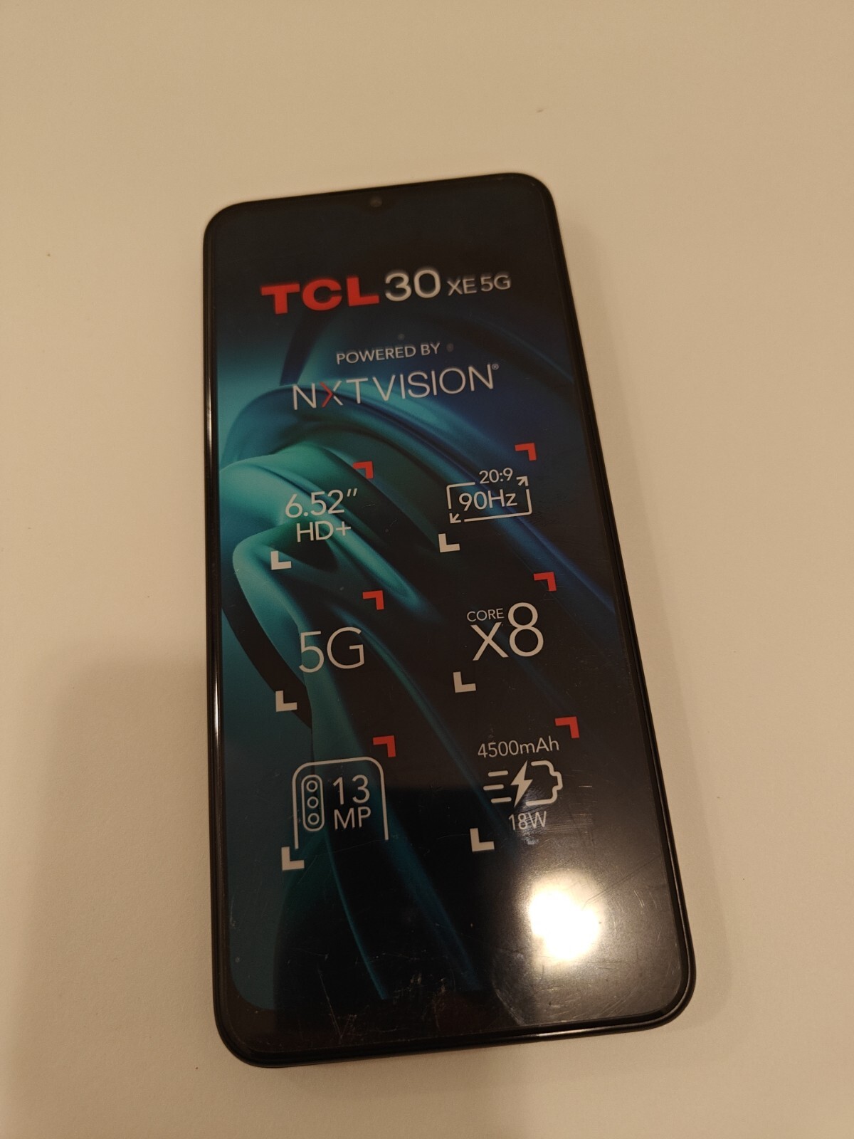 TCL 30 XE 5G - Dummy Phone - Non-working - Display - Toy - Demo -Prop