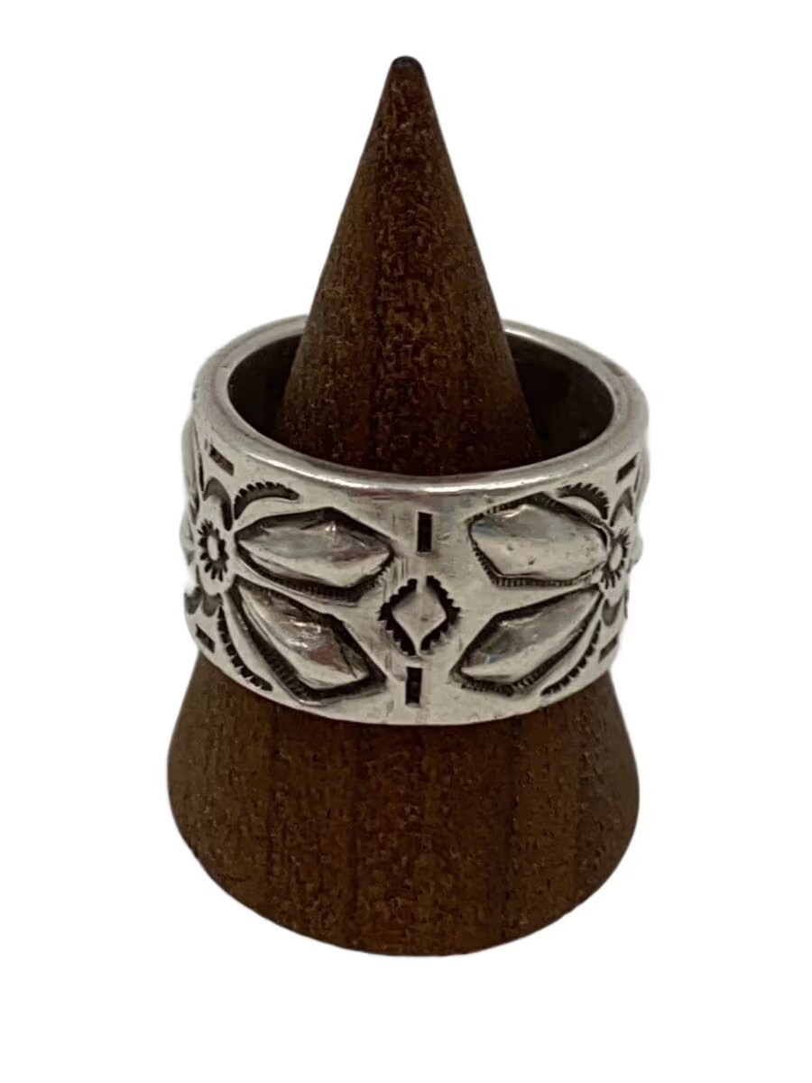 Navajo Ring Sv925 Size 19 Color Stone Men S M1p48