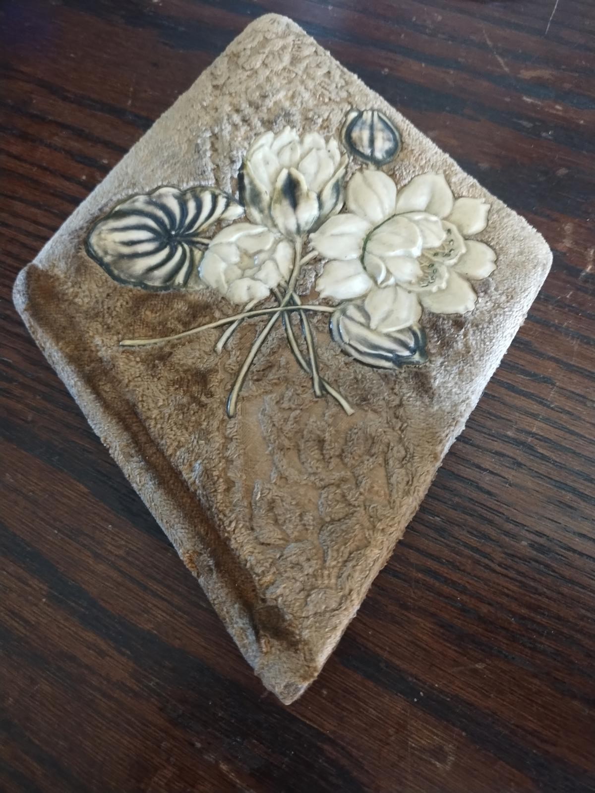 Antique Victorian Era Velvet autograph book for friends and family