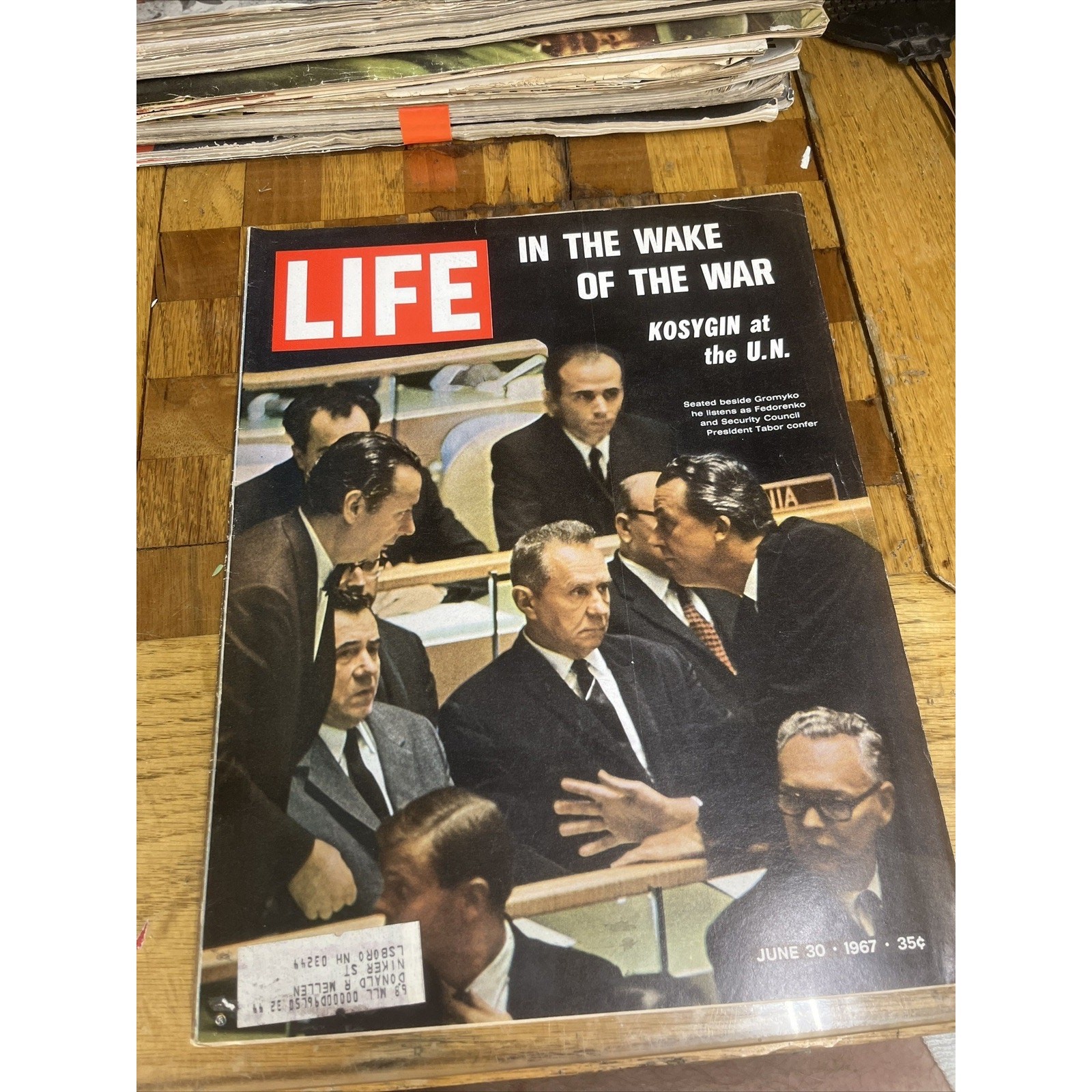 Life Magazine June 30th, 1967 (VERY Hard-to-find Changed Cover Issue!!!)