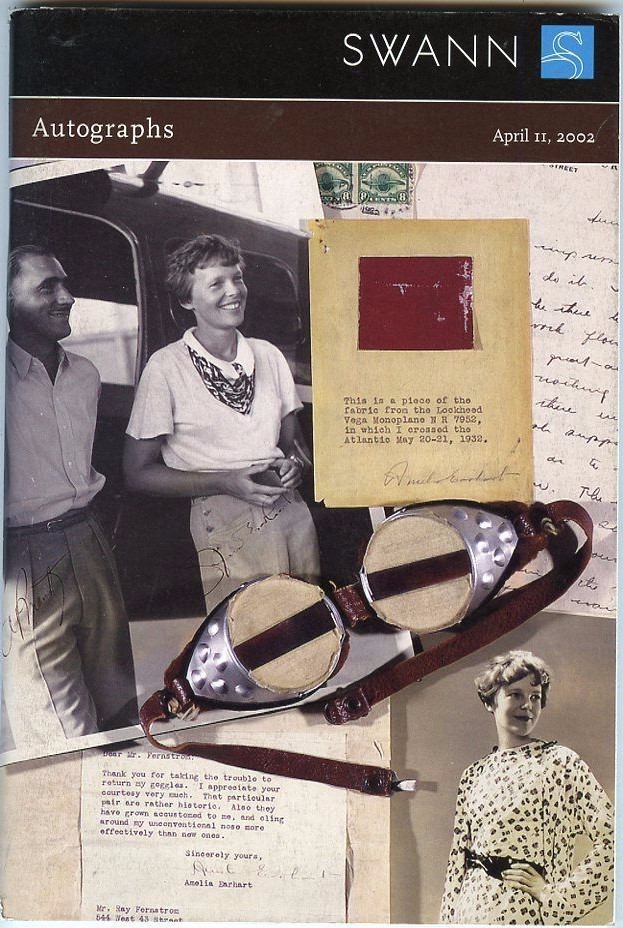 Swann Auction Catalog, Autographs, 2002 W/Sale Results 