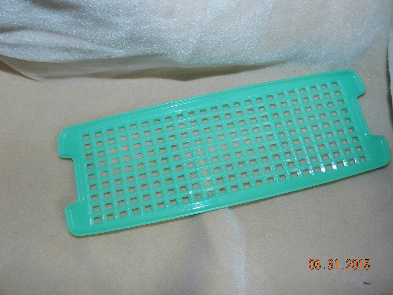Tupperware Easy Crisp Grid Tray 783-6 Green Jadeite Replacement