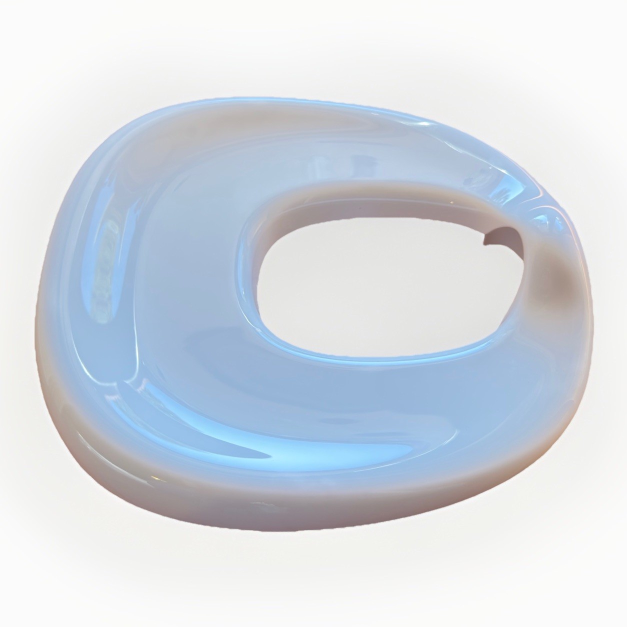 EPLO Child Potty Training Seat White - Portable Kids Toilet Trainer with Handle