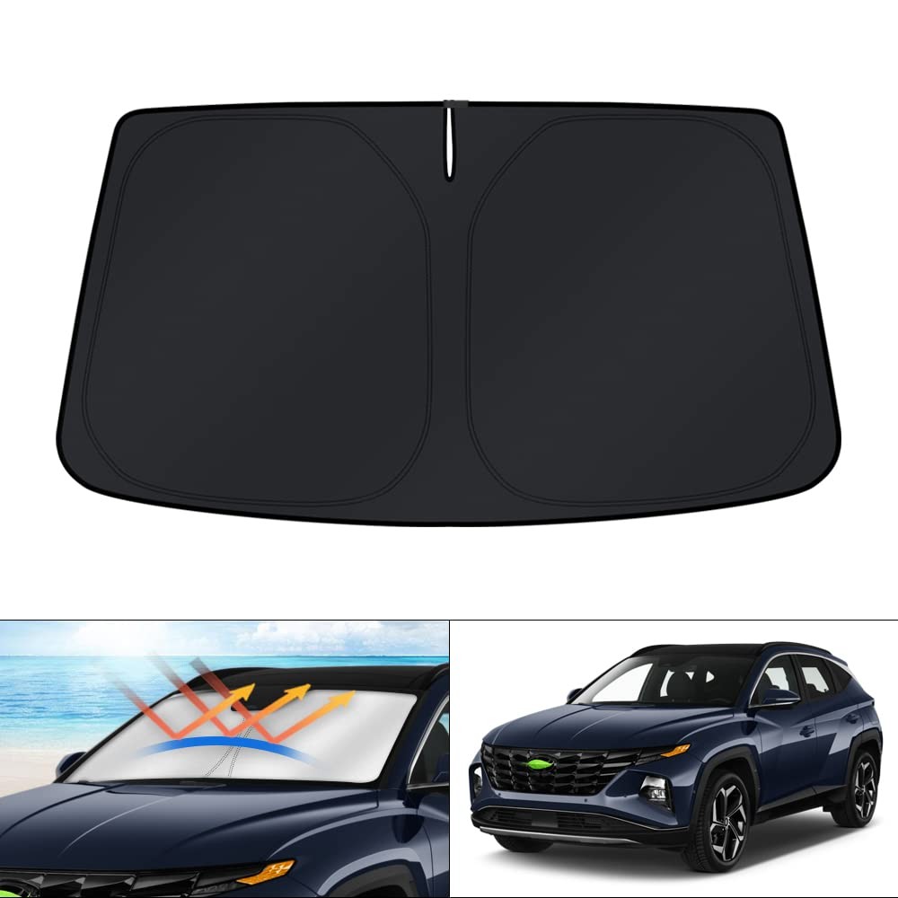 Windshield Sun Shade for Hyundai Tucson 2022-2026 Foldable 2016-2025 KUST Window
