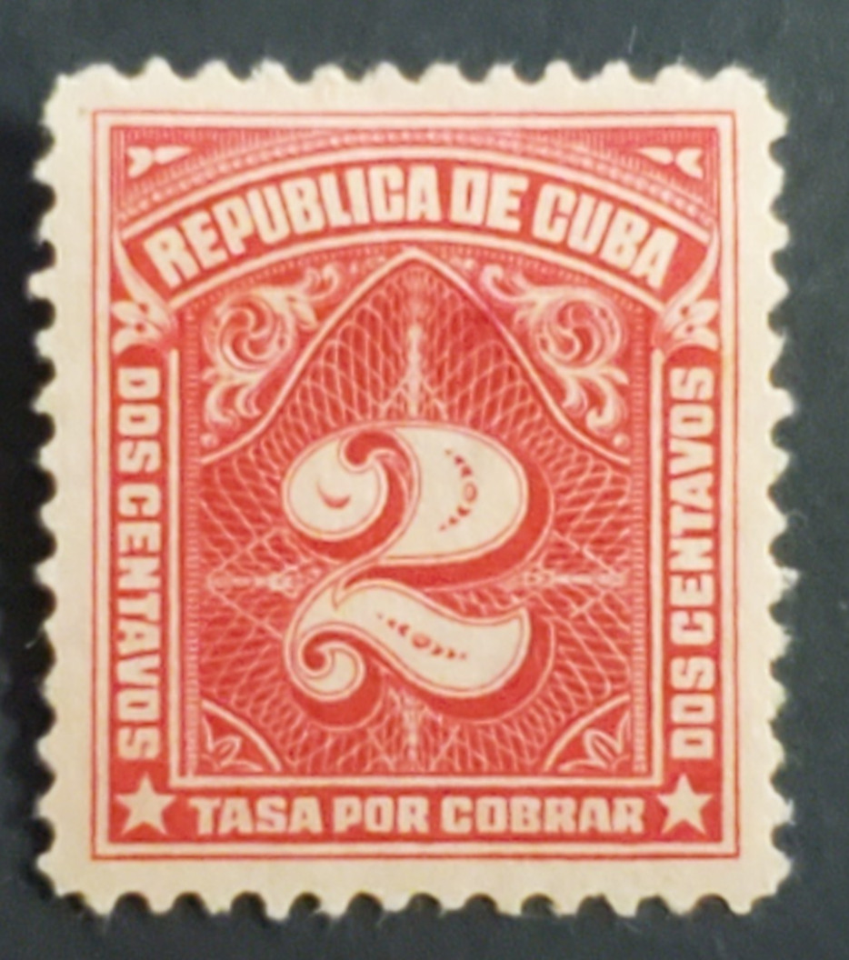 Caribbean, very nice old Postage Due stamp