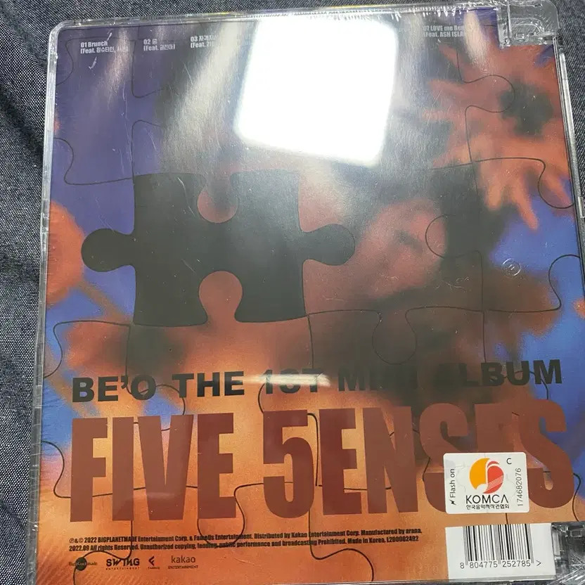 Vio Five Senses Album Sealed