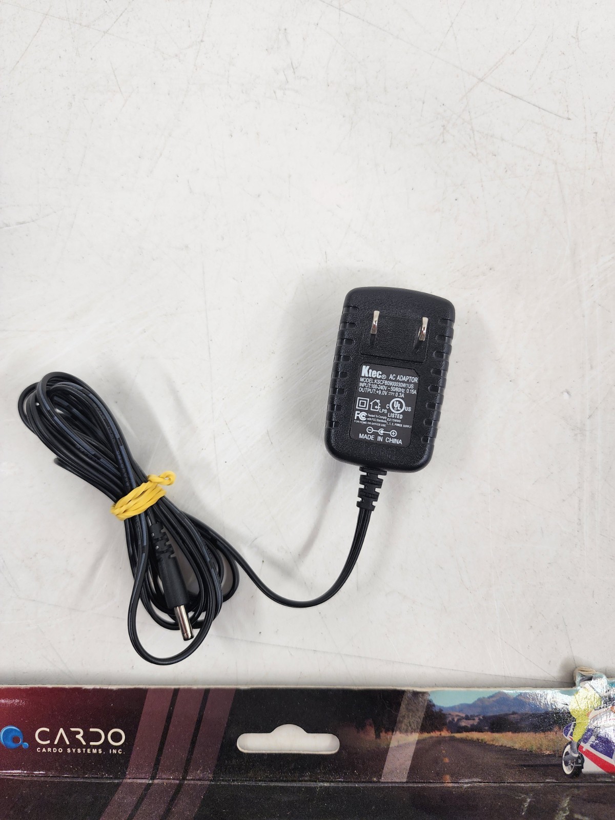 Cardo Scala Rider Q2 Ac Adpter Charger Motorcycle  OEM Original Part