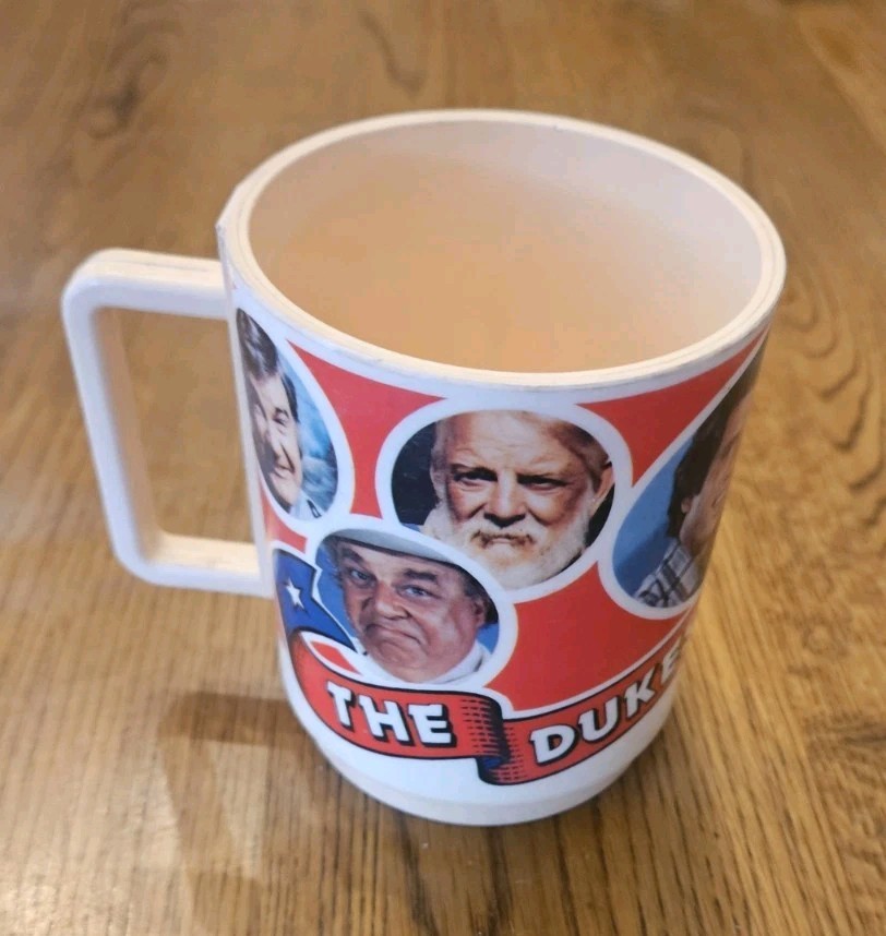 Vintage Dukes of Hazzard Plastic Mug