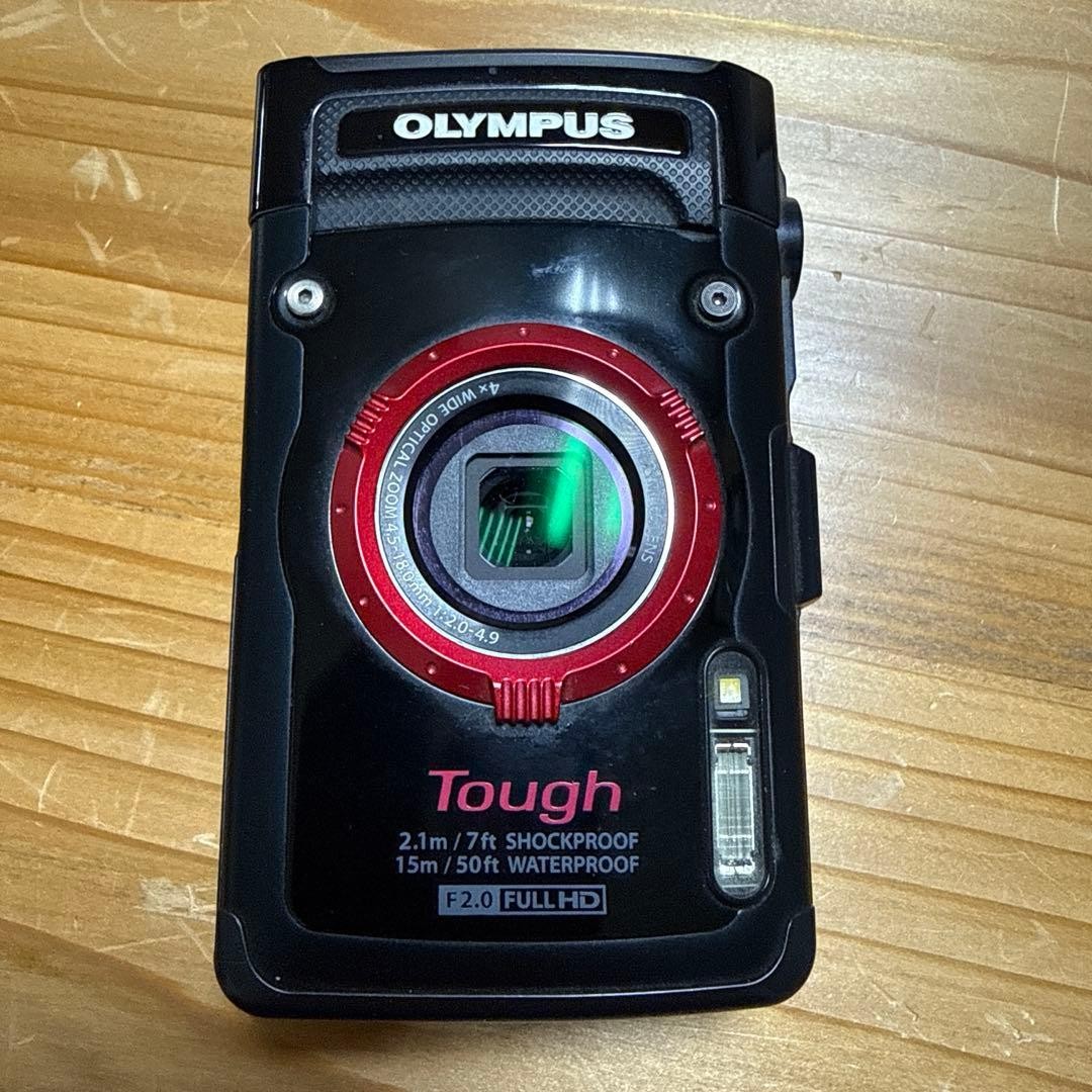 OLYMPUS Tough Digital Camera Waterproof Shockproof with Mini Tripod Bundle
