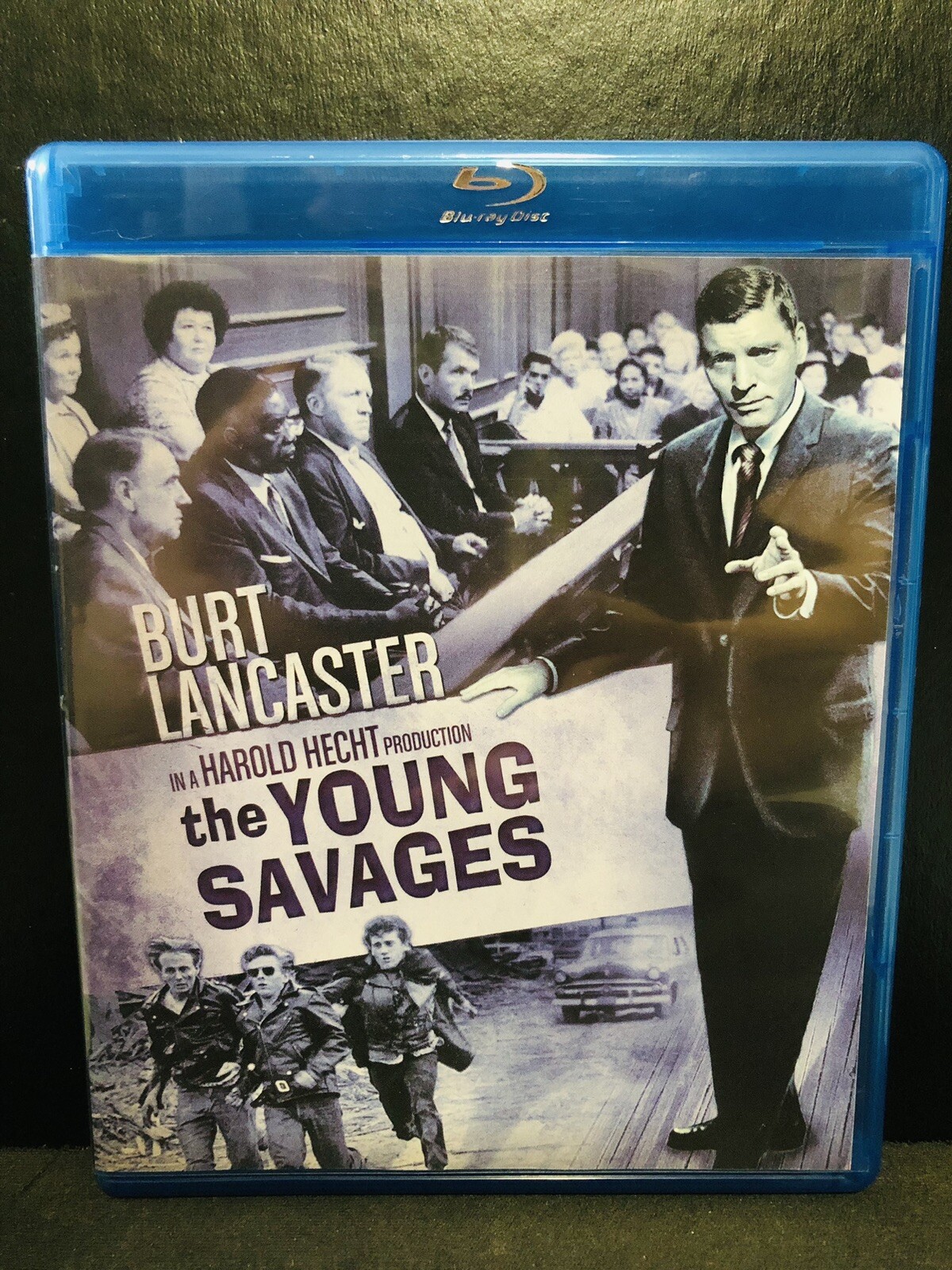 The Young Savages (Blu-ray, 2014, Widescreen)-Kino Lorber-OOP