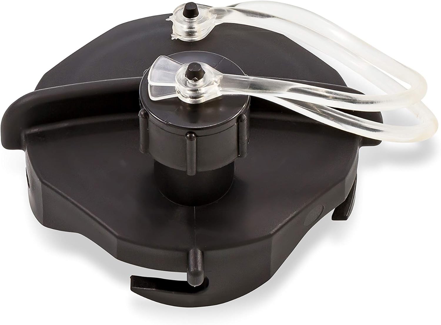 Camco 39463 Sewer Cap With Hose Connect, Black, 3/4"