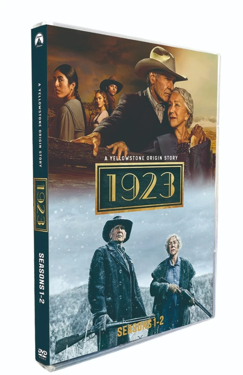 1923 A Yellowstone Origin Story Seasons 1-2 DVD Box Set new