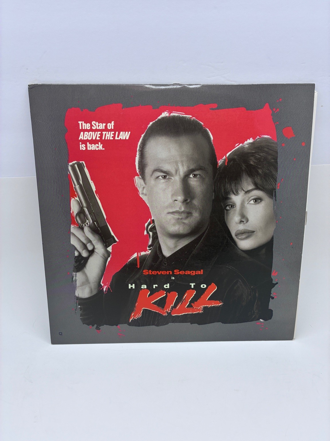 Hard To Kill LaserDisc 1990 Action Thriller Steven Seagal Warner Home Video