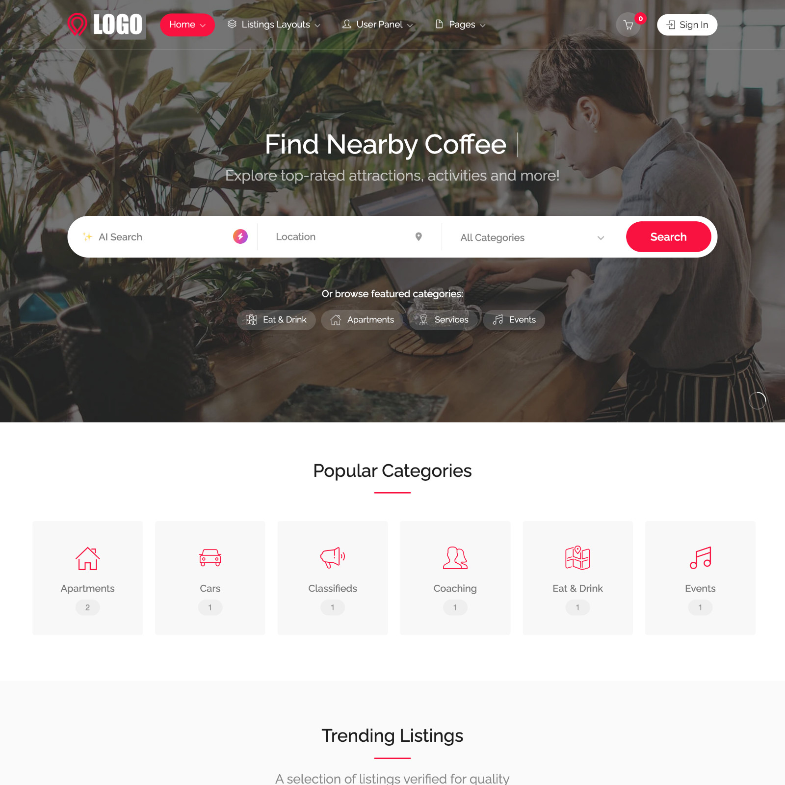Local Directory Website Design for Sale with Free VPS Web Hosting