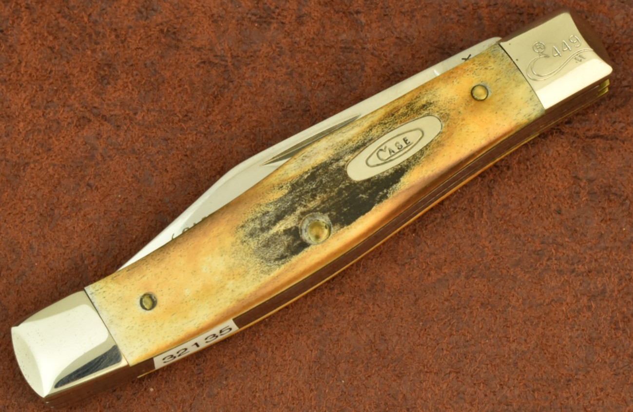 CASE XX USA CENTENNIAL 1889-1989 TOASTED STAG JACK KNIFE 52032 SS NICE (32135)