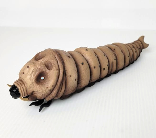 DEAGOSTINI Godzilla Toho Monsters Mothra Larva 1961 9.5" Long Figure USA SELLER