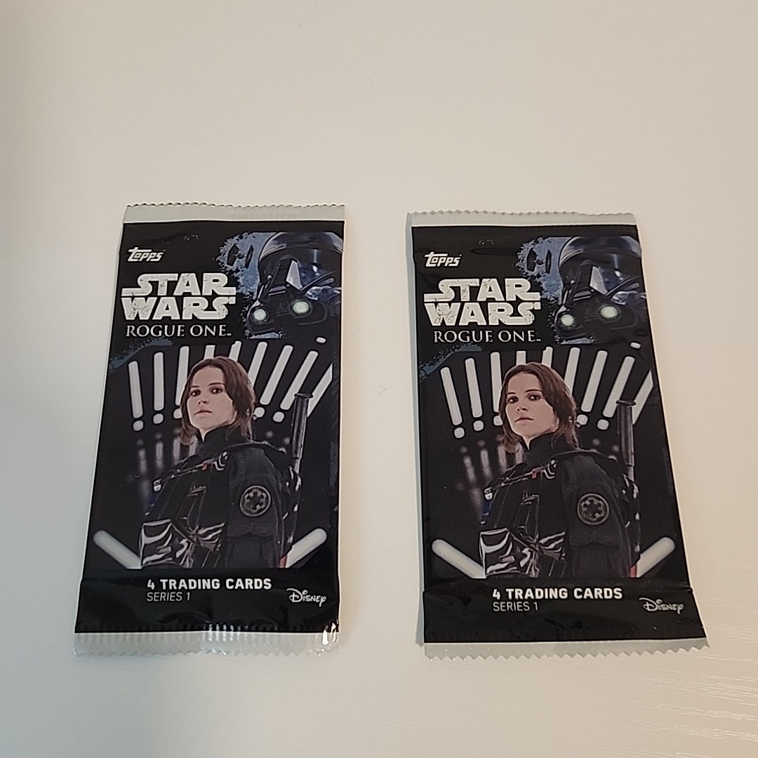 Lot Of 2 - 2016 Topps Star Wars Rogue One Series 1 Factory Sealed