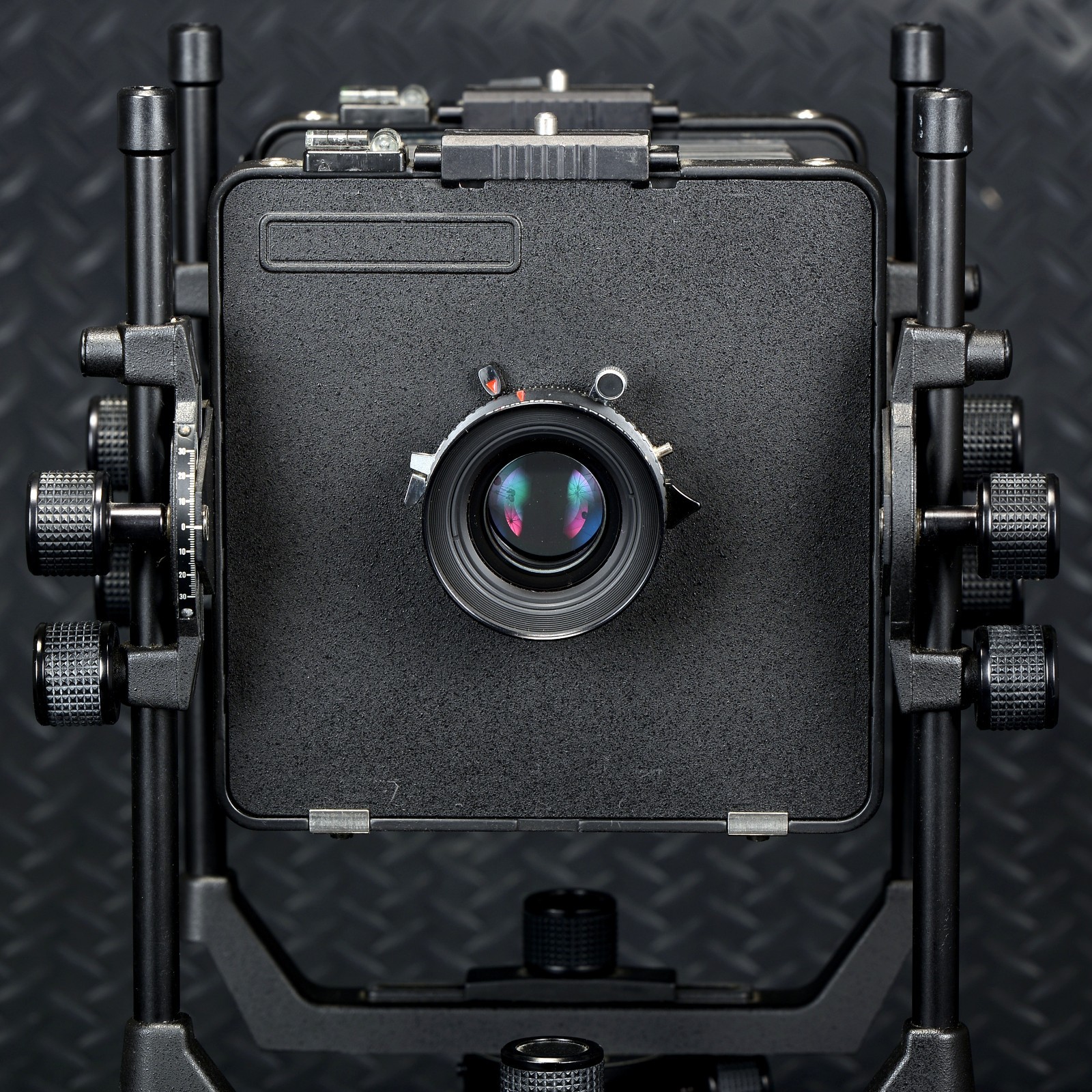 Calumet Cambo 4x5 with 150 and 210 APO  Schnieder Set. Polaroid Back. 12 holders